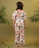 Kids Pure Cotton Multi Colour Printed Night suits - SanskrutiHomes 
