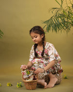 Kids Pure Cotton Multi Colour Printed Night suits - SanskrutiHomes 