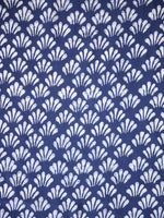 Pure cotton ethnic motif screen print fabric - SanskrutiHomes 