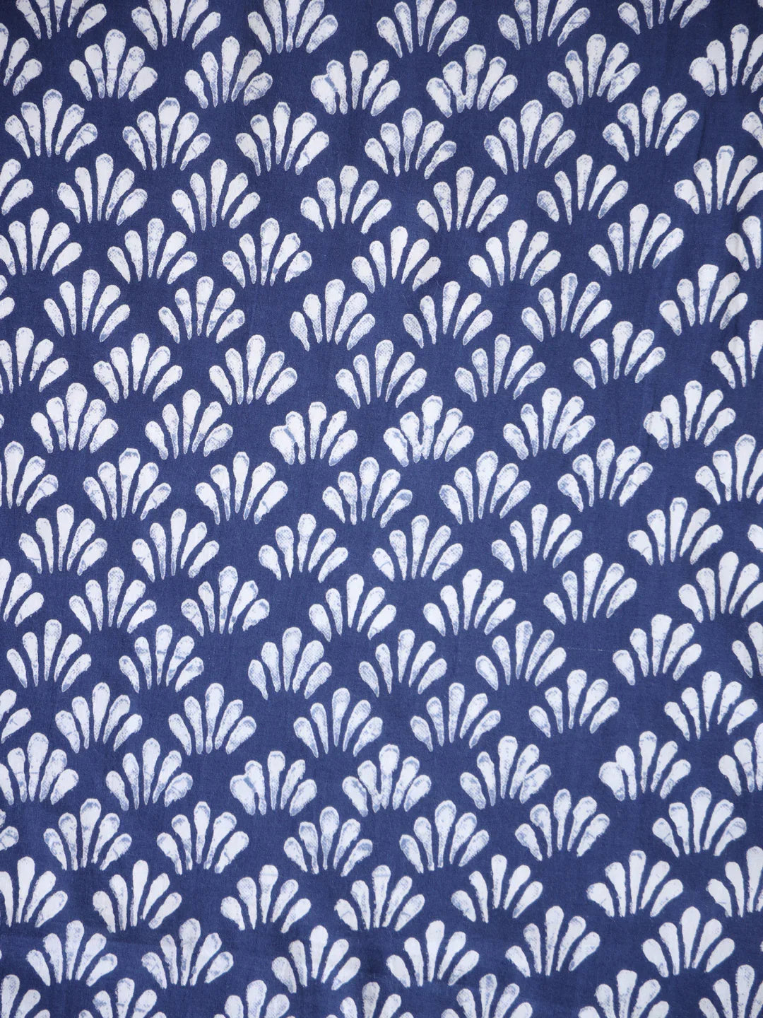 Pure cotton ethnic motif screen print fabric - SanskrutiHomes 