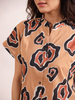 Women's Pure Cotton Leopard Print Night suits - SanskrutiHomes 