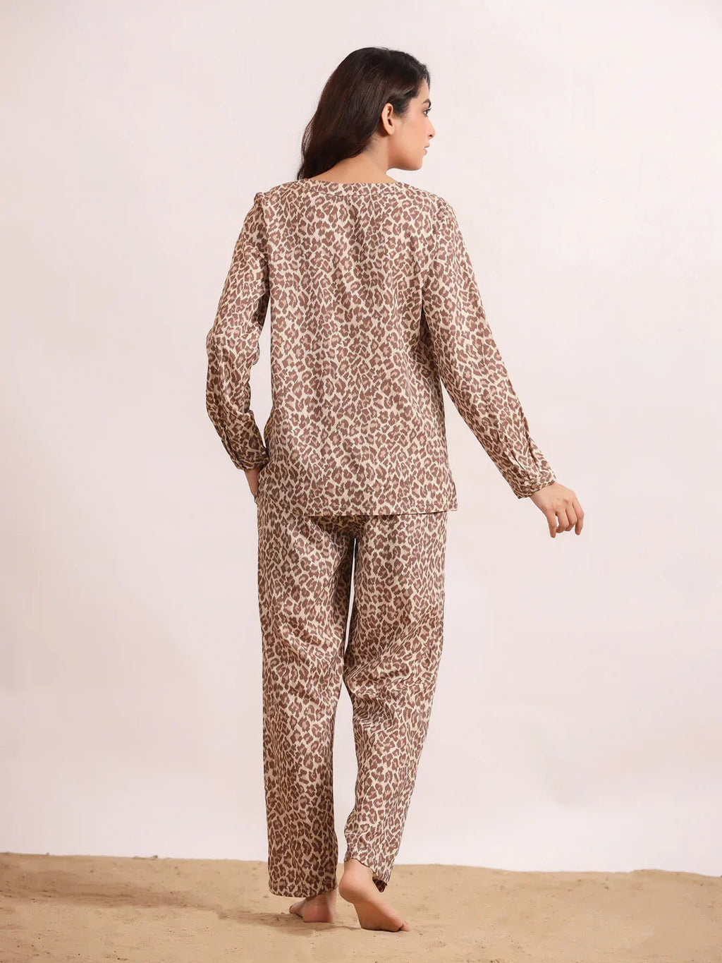 Bagera Printed Cotton Night SUIT - SanskrutiHomes 