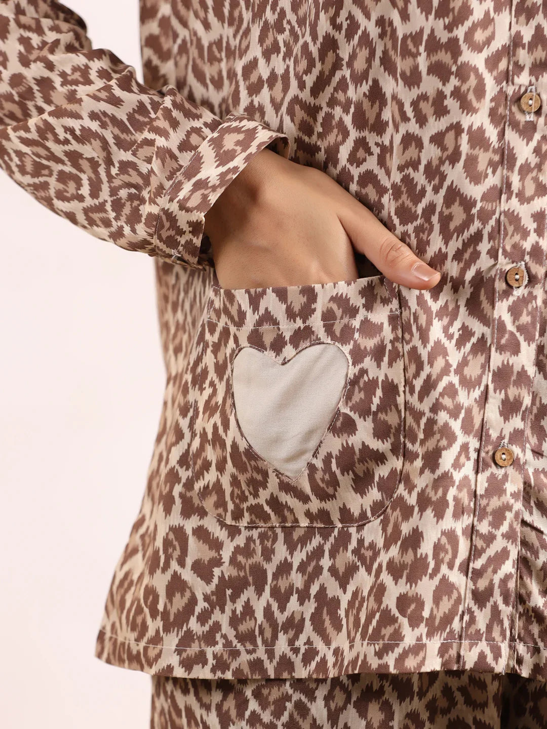 Bagera Printed Cotton Night SUIT - SanskrutiHomes 