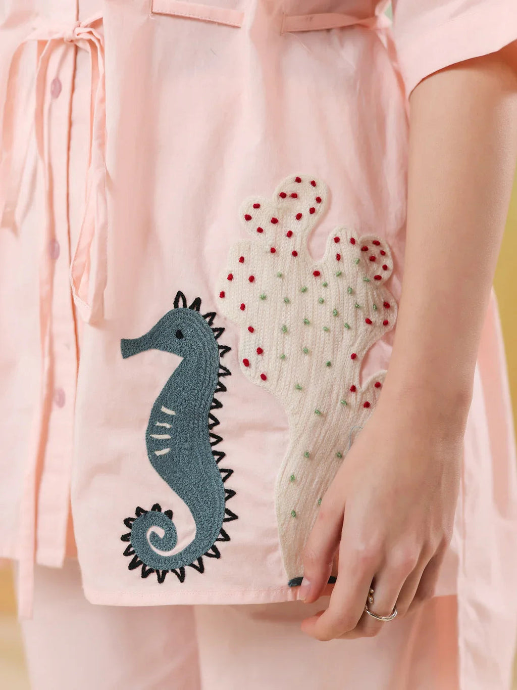 Peach Color Solid Co-ords Set for Women and Girls - SanskrutiHomes 